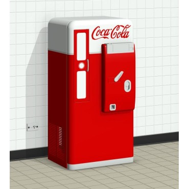 Vending Machine retrô Coca-Cola