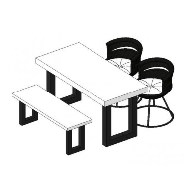 Mesa de Jantar Contemporânea