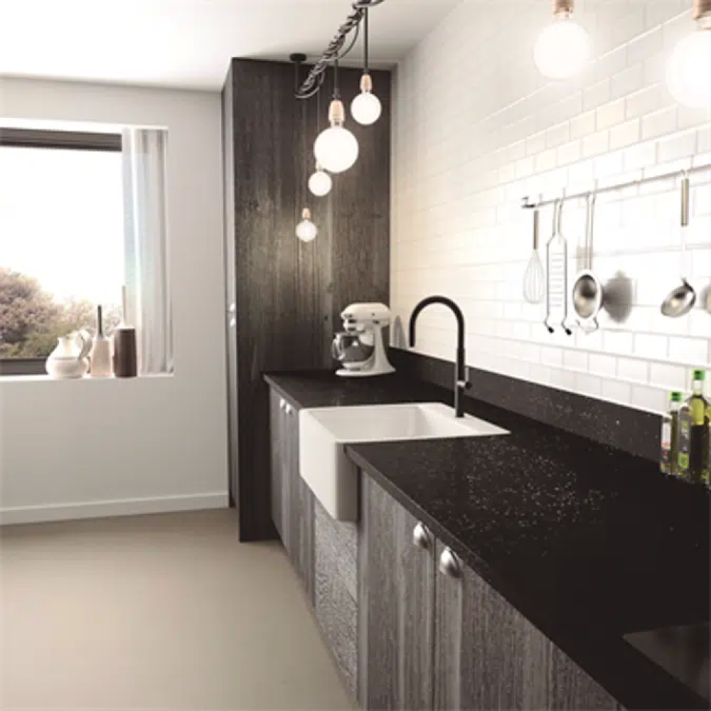 Silestone Negro Stellar