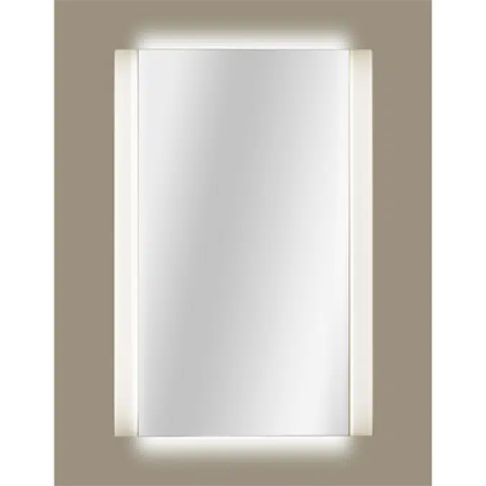 Espelho retangular iluminado