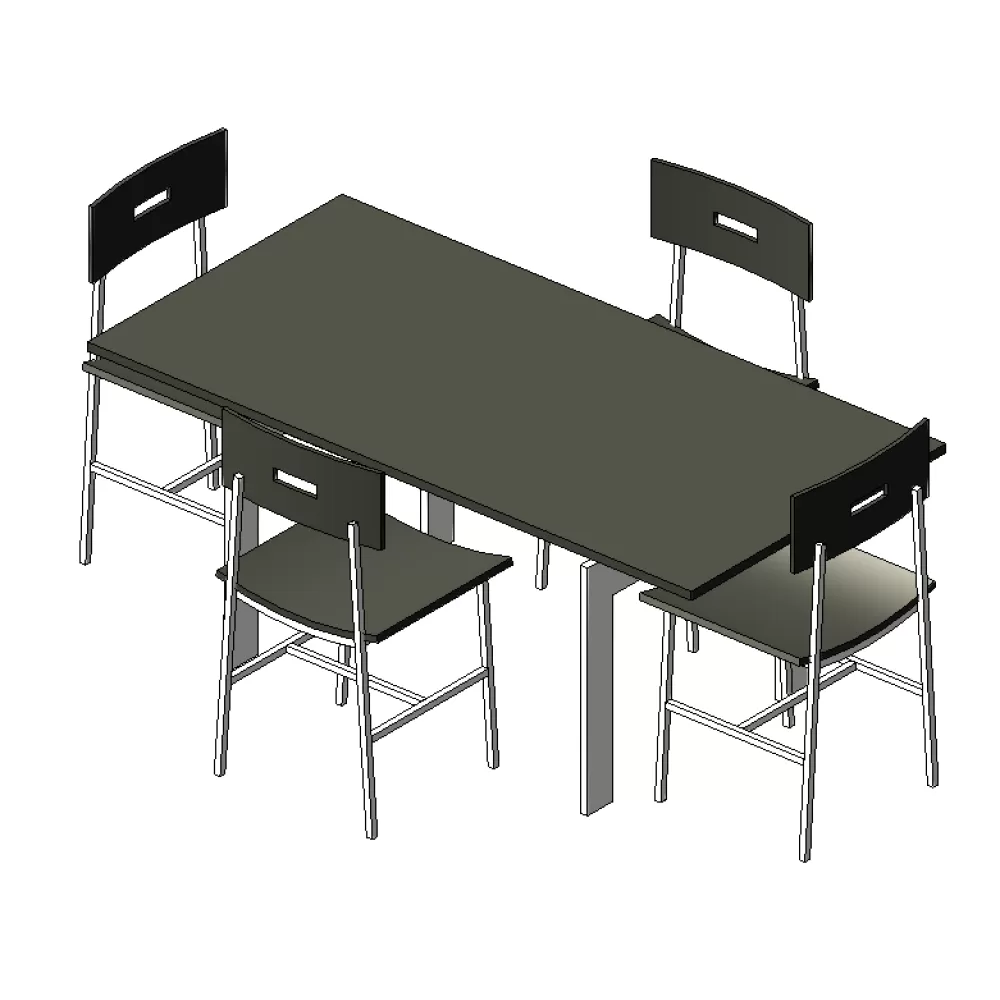 Mesa de Jantar Compacta