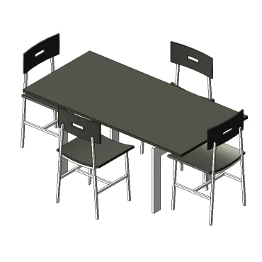 Mesa de Jantar Compacta