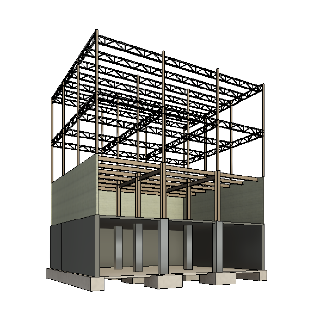 Projeto Edificação Estrutura mista