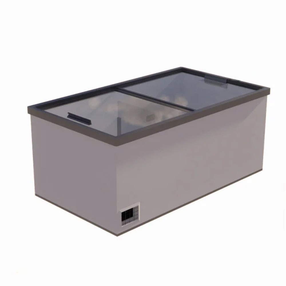 Freezer Horizontal Porta Vidro