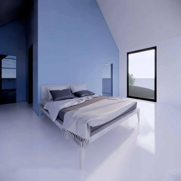 Cama de Casal Branca