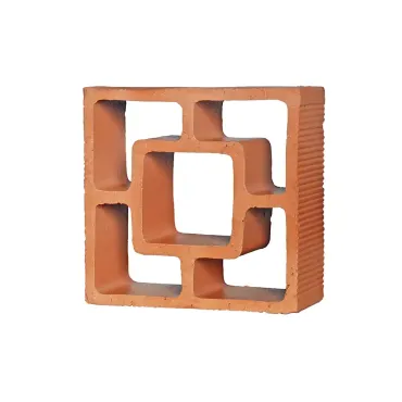 Tijolo cerâmico decorativo geométrico