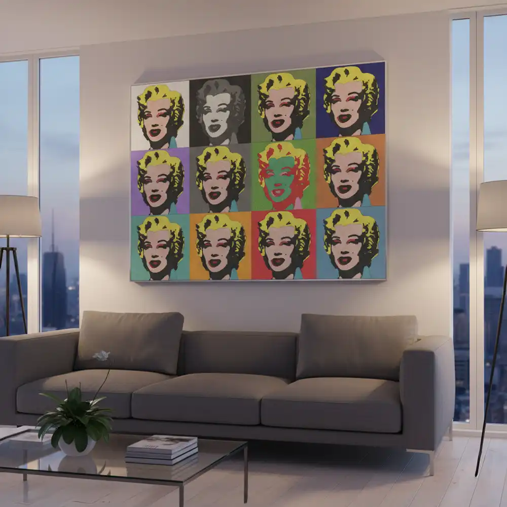 Quadro Andy Warhol Marilyn Monroe Quadro Andy Warhol Marilyn Monroe