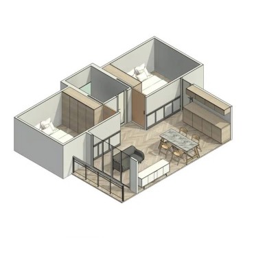 Apartamento Completo 2 quartos