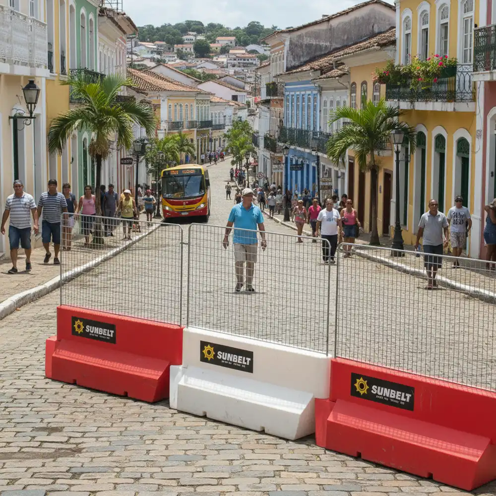 Barreira de Segurança 2m preenchida com água