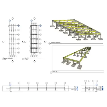Bases de concreto para Containers