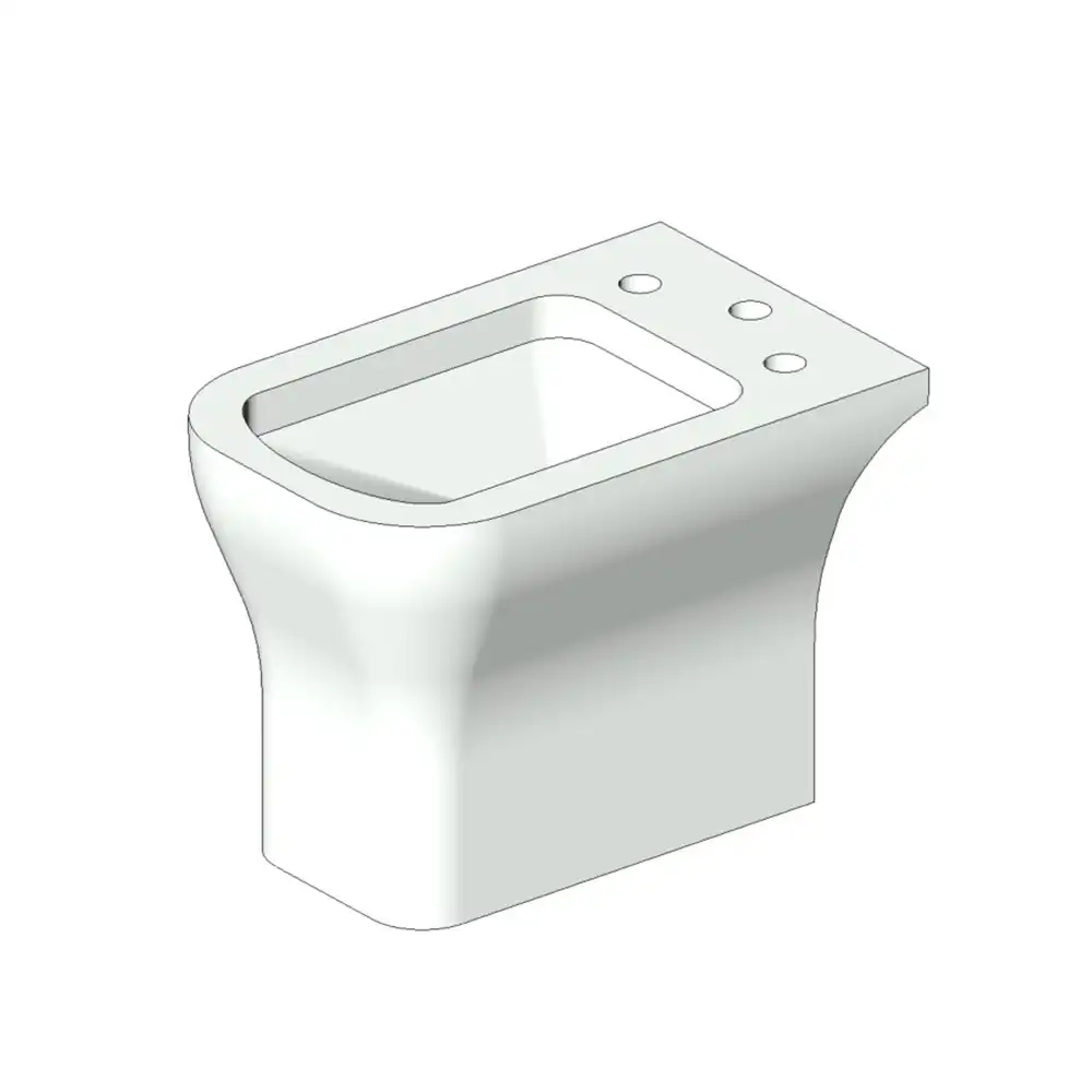 Bidet retangular