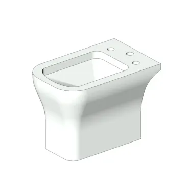 Bidet retangular