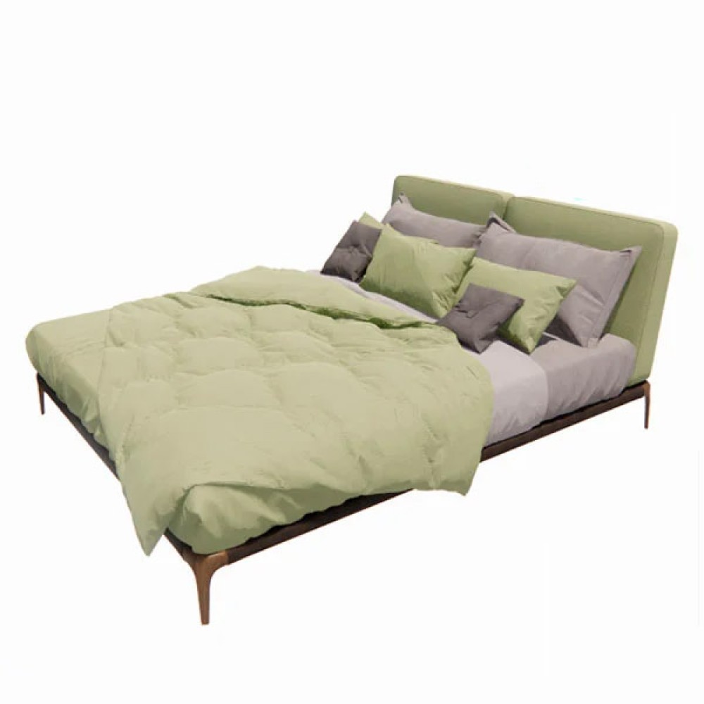 Cama de Casal verde