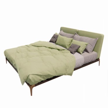 Cama de Casal verde