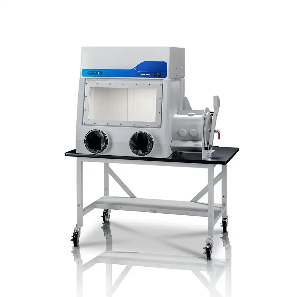 Câmara Glovebox com filtro HEPA