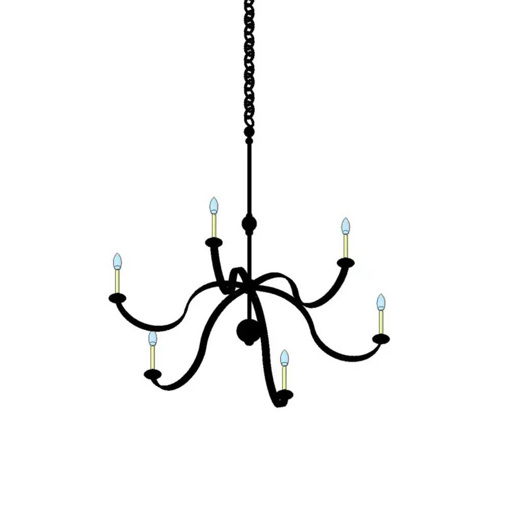Candelabro Pendente