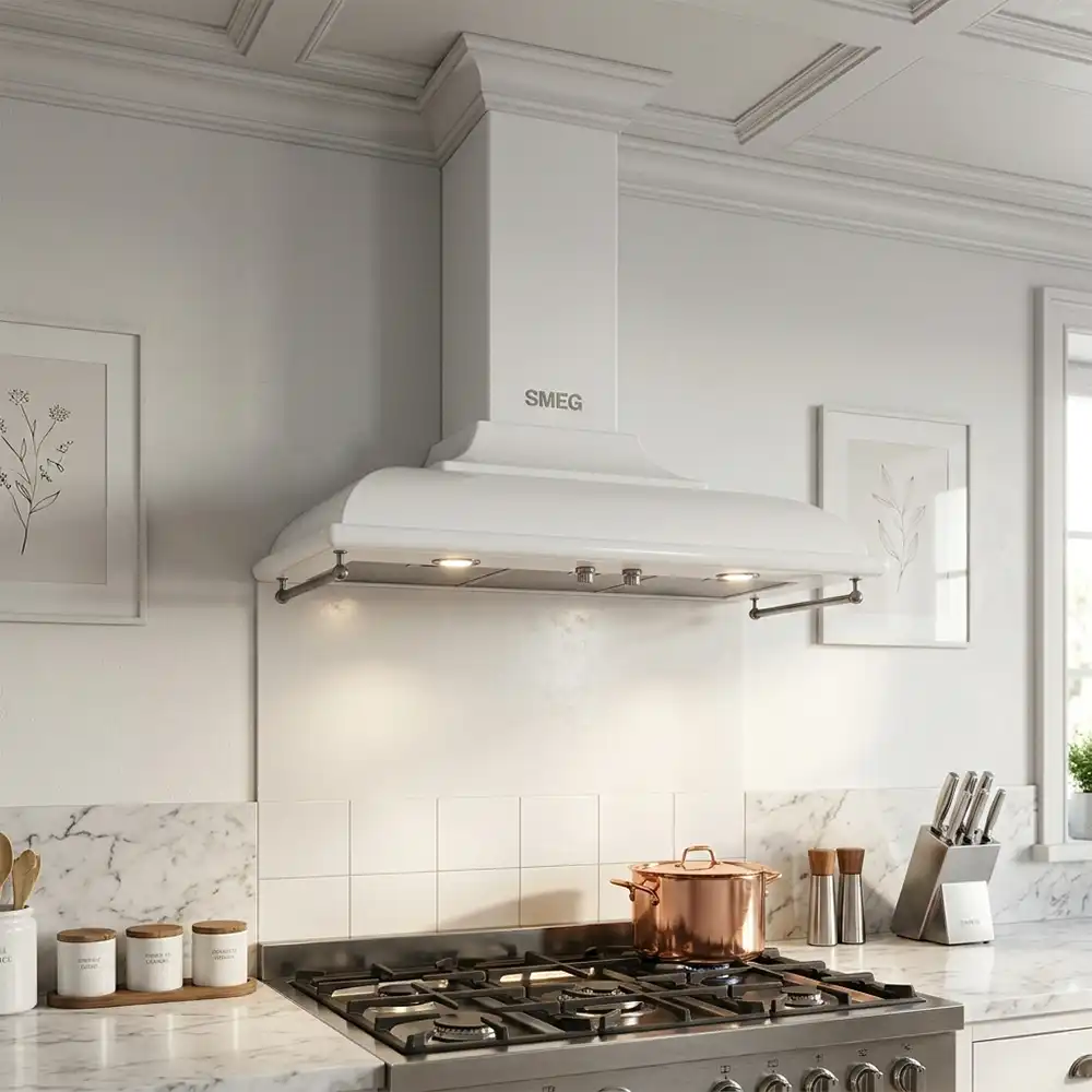 Coifa  Smeg Parede Cortina