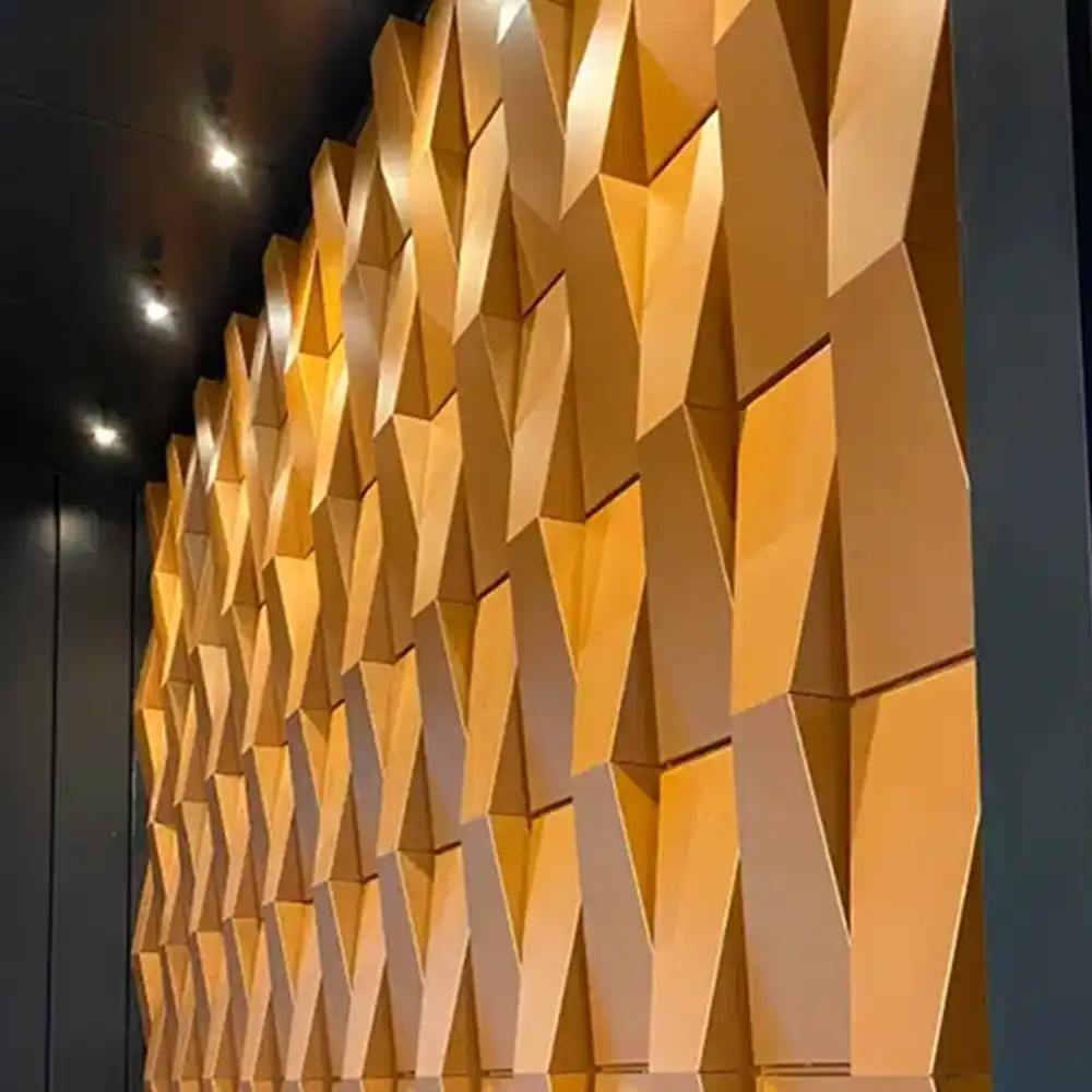 Creative Wall Origami Kingspan Isoeste