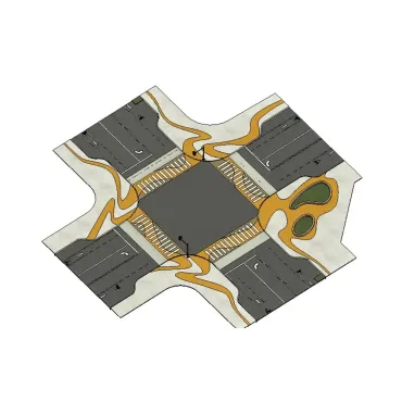 Cruzamento urbano