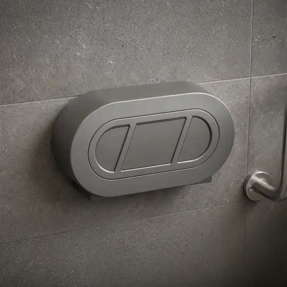 Dispenser de papel higiênico para banheiro público