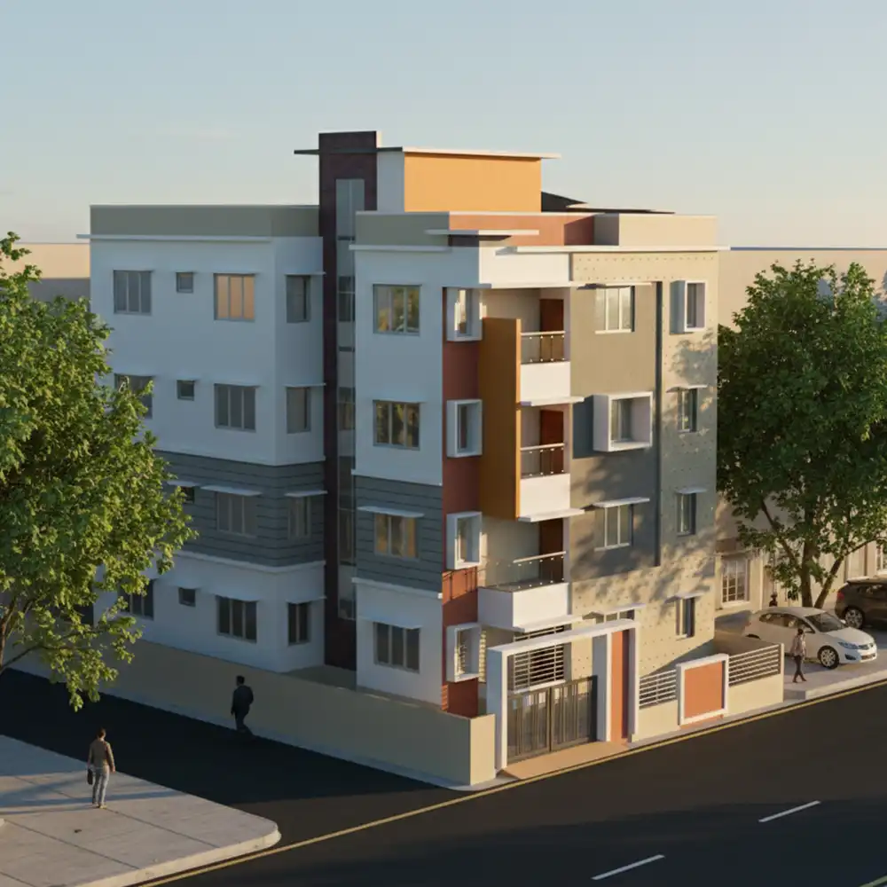 Fachada prédio residencial