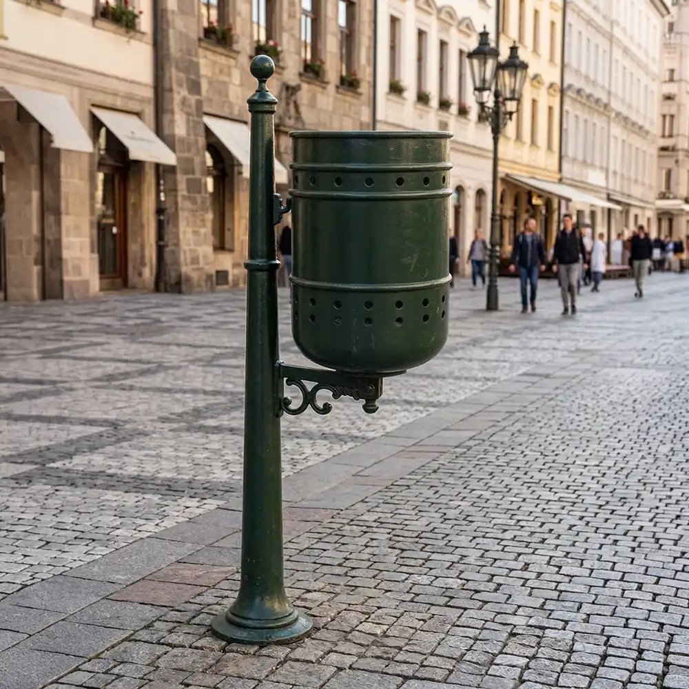 Lixeira Urbana Clássica