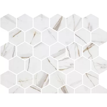 Mosaico Mármore Hexagonal