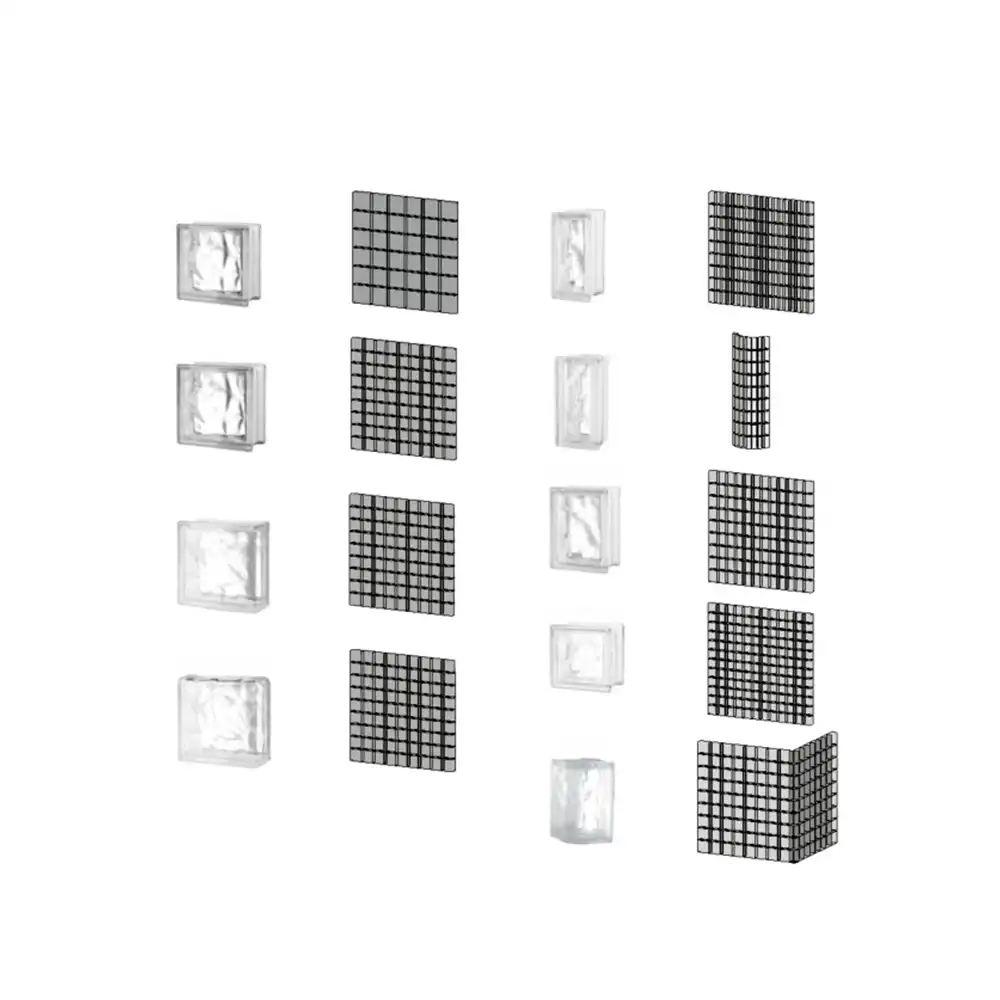Pack de Blocos de Vidro
