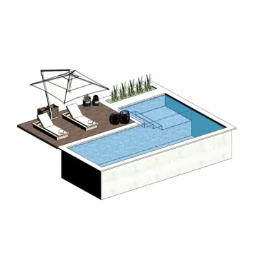 Piscina com Ombrelone