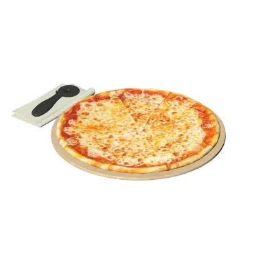 Pizza com cortador