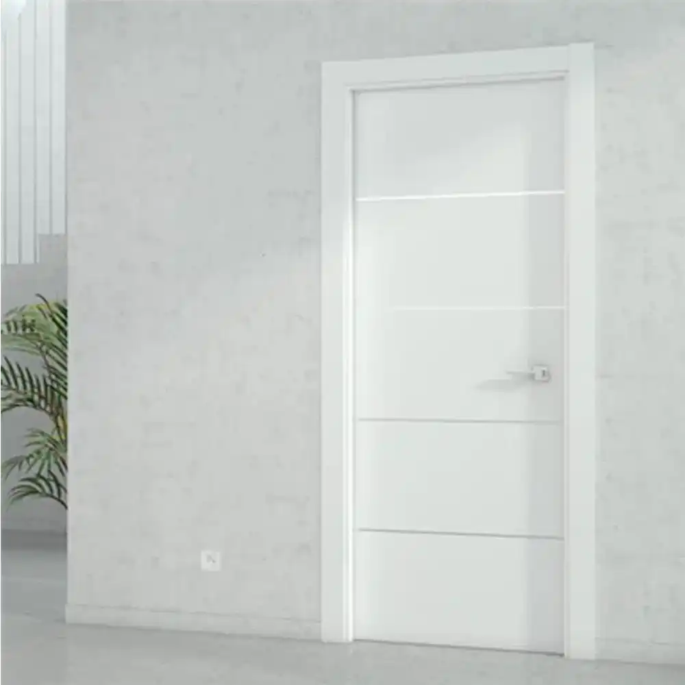Porta interna alumínio painéis