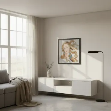 Quadro O Nascimento de Vênus