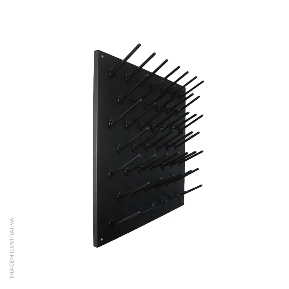 Rack de secagem Pegboard