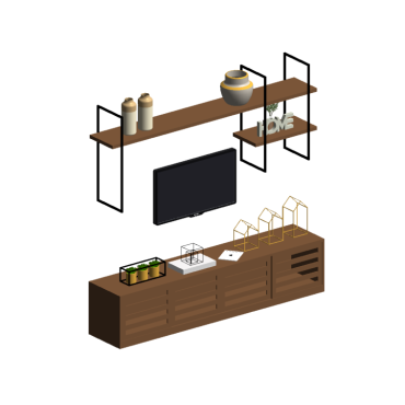 Rack e estante para TV