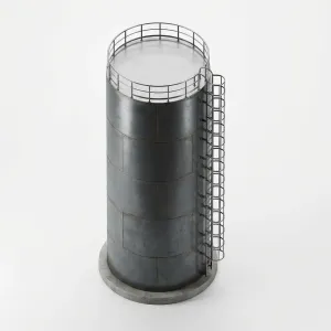 Reservatório de água metálico paramétrico