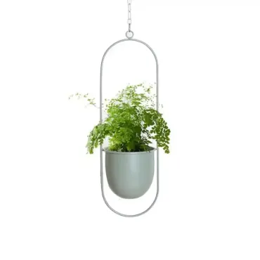 Vaso pendente oval