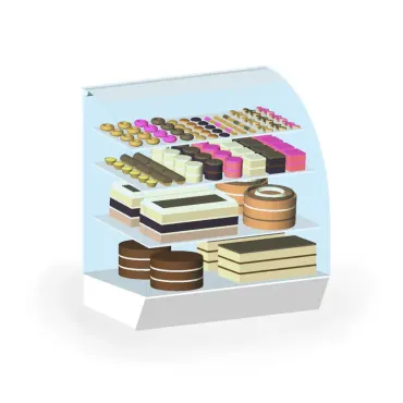 Vitrine de Bolos