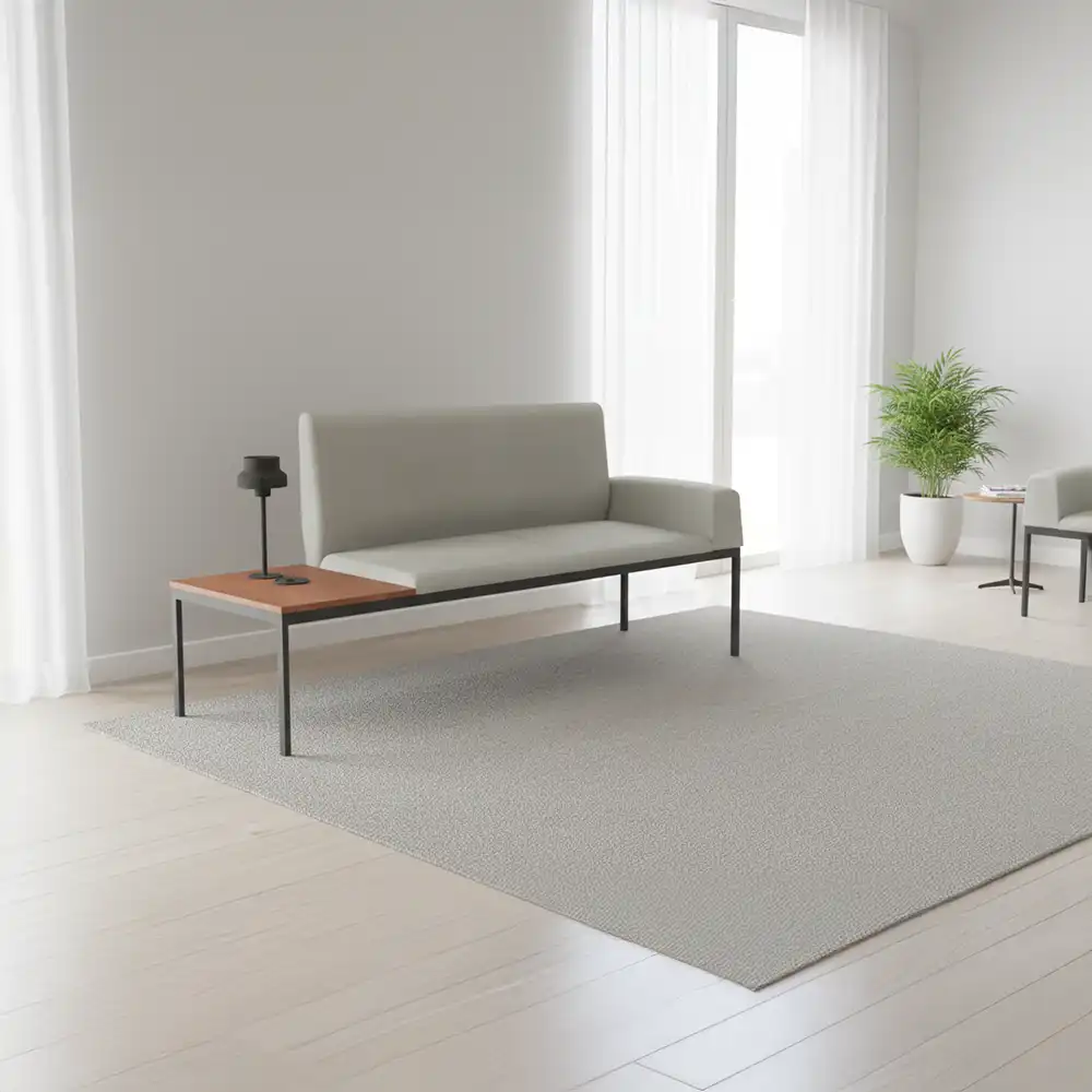 Sofá comercial espera