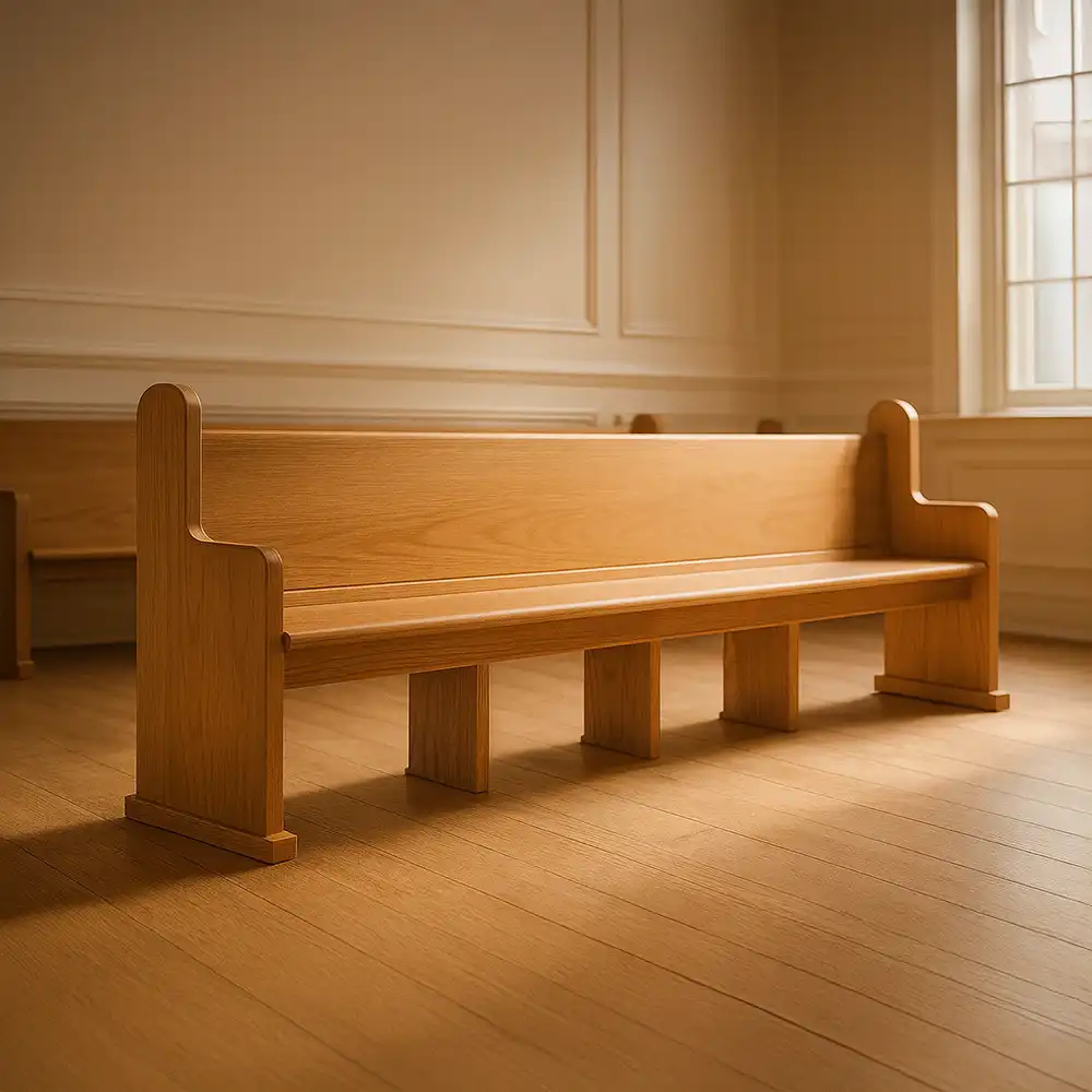 Banco de igreja paramétrico