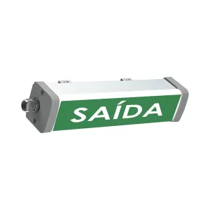 Luminária de balizamento Saída