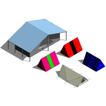 Pack de Barracas de Camping
