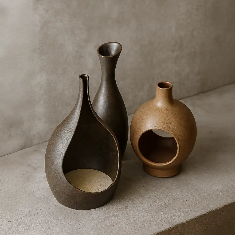 Conjunto de Cerâmicas decorativas