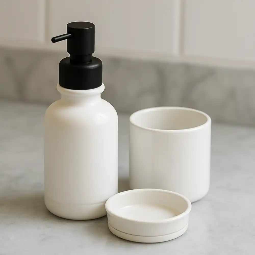 Conjunto saboneteira