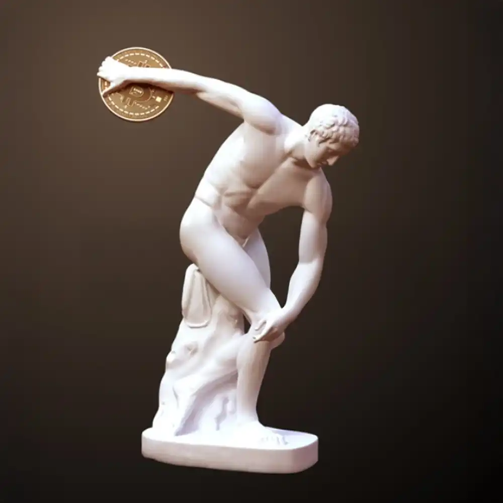 Discobolus estátua