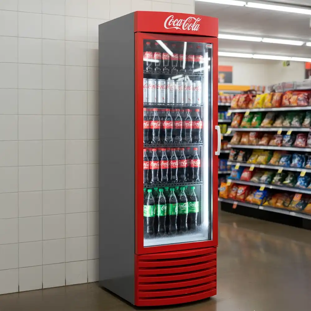Freezer Coca Cola