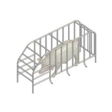 Gaiola para criação de Porcos