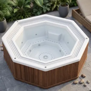 Jacuzzi octogonal