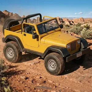 Jeep amarelo