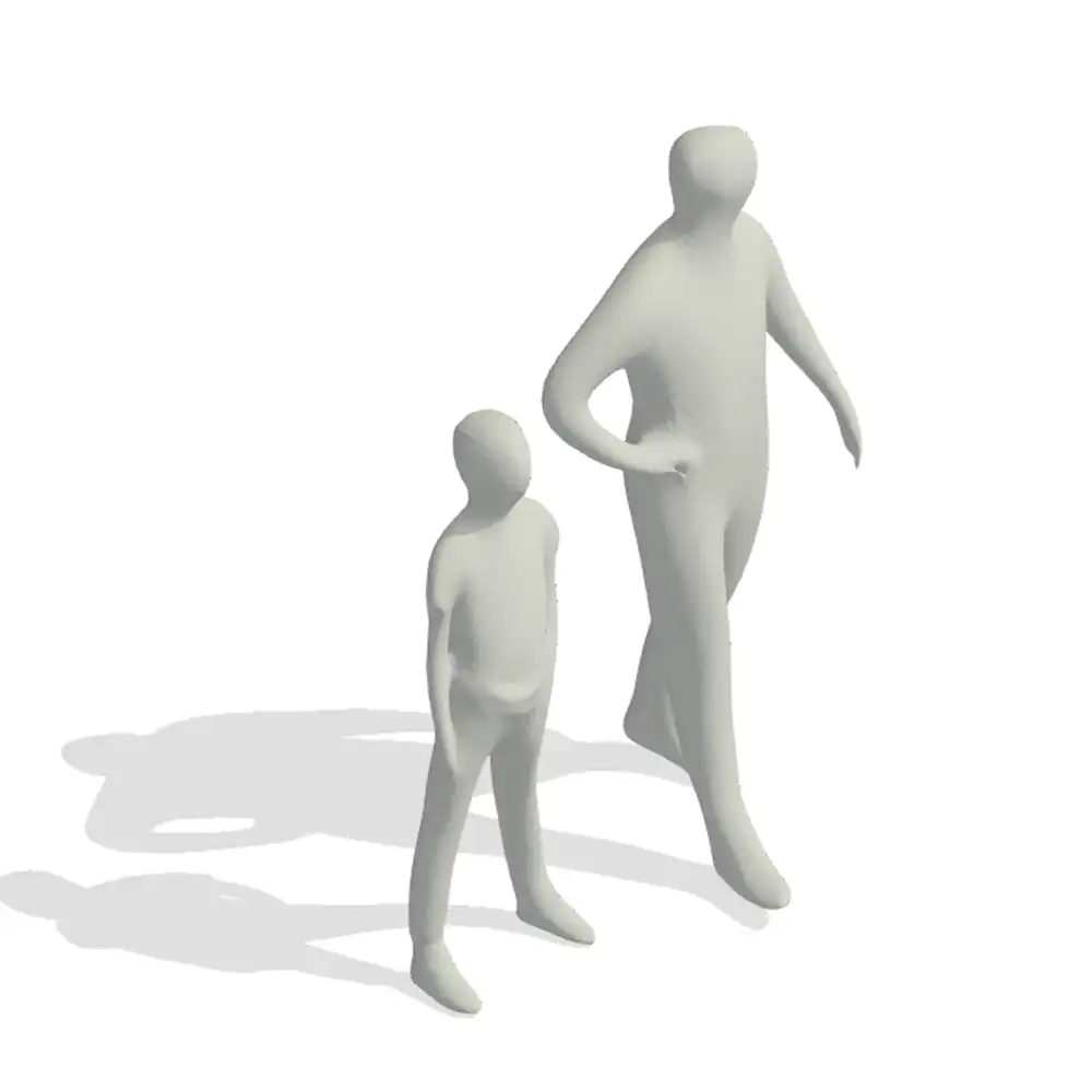 Escala humana criança