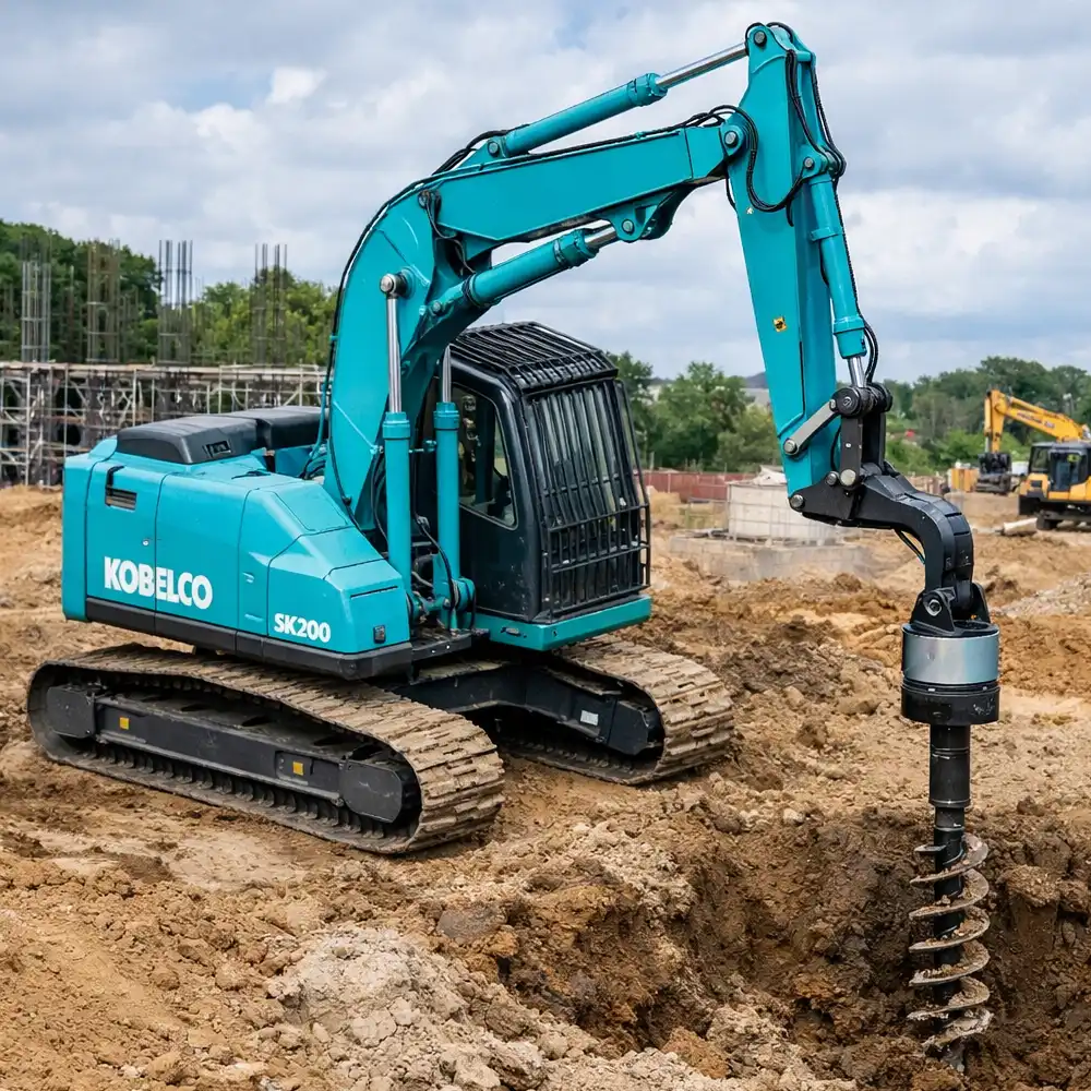 Escavadeira hidráulica Kobelco